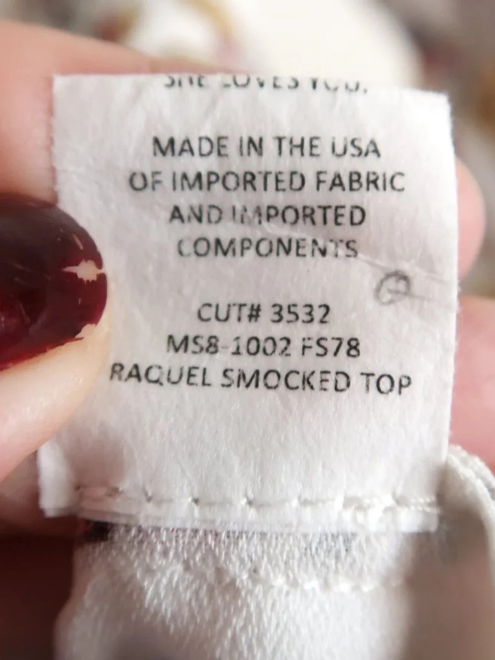 Show Me Your Mumu Shirred Top - Size Small